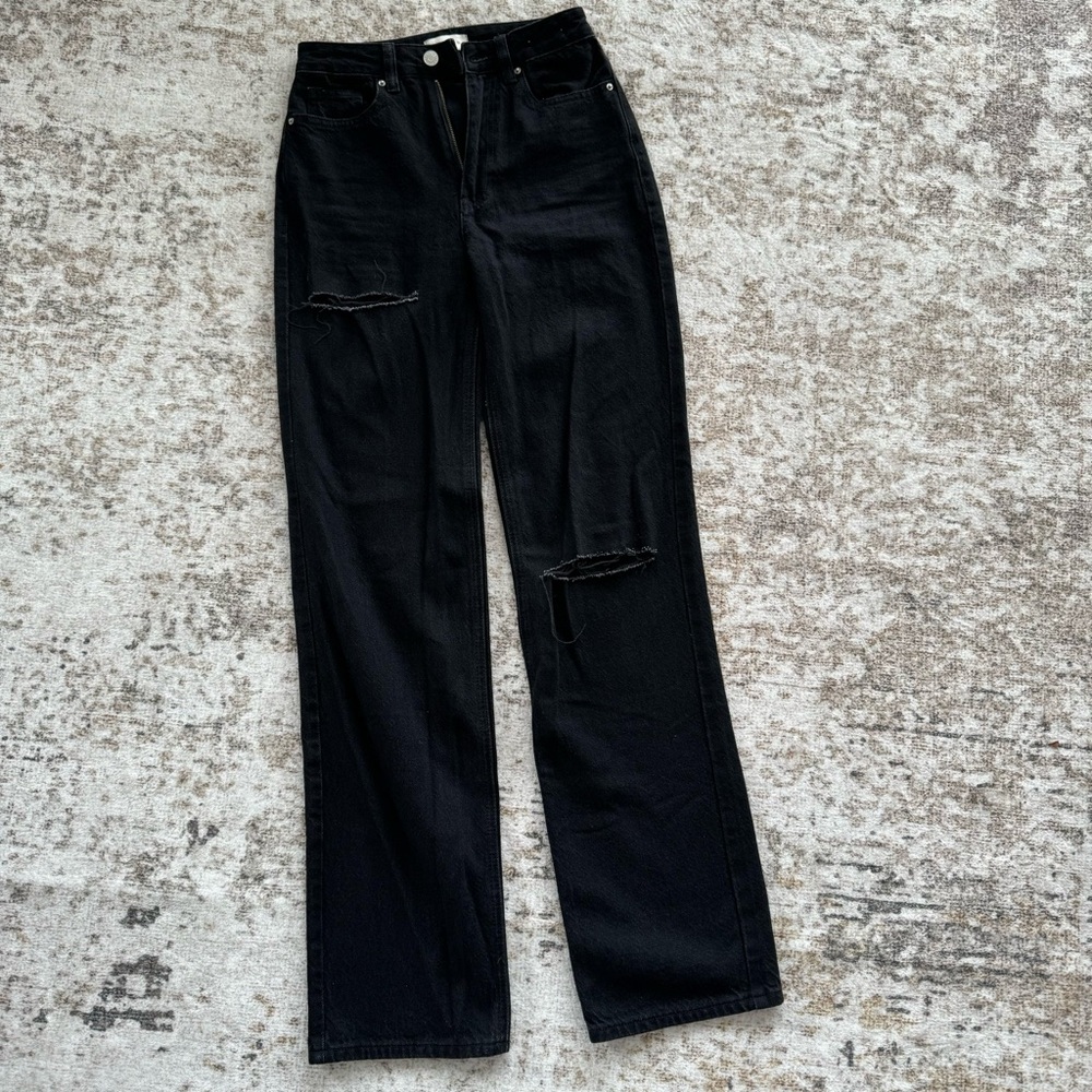 Pacsun Black 90s Boyfriend High Waist Jeans